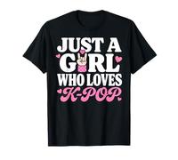Just A Girl Who Loves K-Pop Camiseta