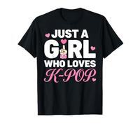 Just A Girl Who Loves K-Pop Camiseta