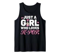 Just A Girl Who Loves K-Pop Camiseta sin Mangas