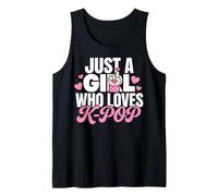 Just A Girl Who Loves K-Pop Camiseta sin Mangas
