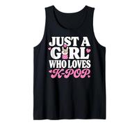 Just A Girl Who Loves K-Pop Camiseta sin Mangas