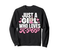 Just A Girl Who Loves K-Pop Sudadera