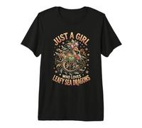 Just A Girl Who Loves Leafy Sea Dragons Camiseta Premium