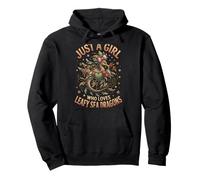 Just A Girl Who Loves Leafy Sea Dragons Sudadera con Capucha
