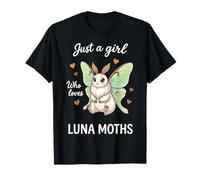 Just A Girl Who Loves Luna Polillas Lindo Insecto Camiseta