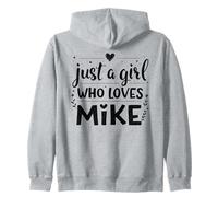Just A Girl Who Loves Mike T-Shirt Cute Mike Sudadera con Capucha