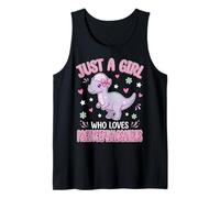 Just A Girl Who Loves Pachycephalosaurus Camiseta sin Mangas