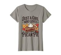 Just A Girl Who Loves Pecan Pie Otoño Acción de Gracias Camiseta