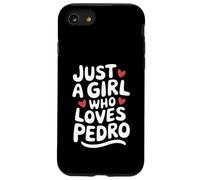 Just A Girl Who Loves Pedro T-Shirt Cute Pedro Carcasa para iPhone SE (2020) / 7/8