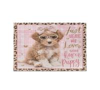 Just A Girl Who Loves Puppy Puzzles para adultos, imposible, difícil y desafiante, rompecabezas familiar de 500 piezas