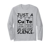 Just a Girl Who Loves Science Cute Girls Science Teacher Manga Larga