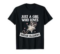 Just A Girl Who Loves Sugar Gliders - Disfraz de roedor Camiseta