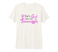 Just A Girl Who Loves Tennessee Camiseta Premium