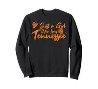 Just a Girl Who Loves Tennessee Cute Women, Girls, Tween Sudadera