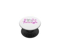 Just A Girl Who Loves Tennessee PopSockets PopGrip Adhesivo