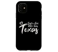 Just a Girl Who Loves Texas. Cute Women's Teen Girls Tween Carcasa para iPhone 11