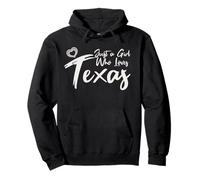 Just a Girl Who Loves Texas. Cute Women's Teen Girls Tween Sudadera con Capucha