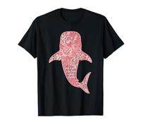 Just A Girl Who Loves Whale Sharks Floral Camiseta