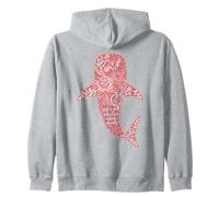 Just A Girl Who Loves Whale Sharks Floral Sudadera con Capucha