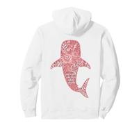 Just A Girl Who Loves Whale Sharks Floral Sudadera con Capucha