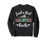 Just A Girl With Maldivas Roots Maldivas Girls Dress Sudadera