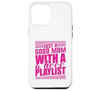 Just A Good Mom What A Hood Lista de reproducción Día de la Madre D Carcasa para iPhone 12 Pro MAX