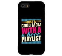 Just A Good Mom What A Hood Lista de reproducción Día de la Madre D Carcasa para iPhone SE (2020) / 7/8