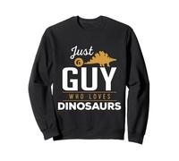 Just A Guy Who Loves Dinosaurs Paleontologist Paleontology A Sudadera