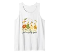 Just a Jolly Goose Christmas Watercolor Parade Camiseta sin Mangas