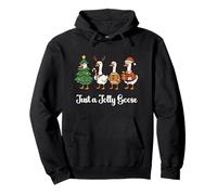 Just A Jolly Goose Xmas Funny Merry Christmas Sudadera con Capucha