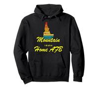 Just a Kid from Mountain Home AFB Idaho Camisa Sudadera con Capucha