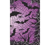 Just A Little Batty: Halloween Themed, 100 Lined Pages Journal Notebook, Soft Cover, Date Space on Each Page, Halloween Print on Every Page.