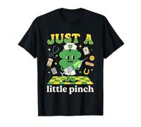 Just A Little Pinch Shamrock Nurse St Patricks Day Camiseta