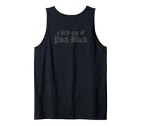 Just A Little Ray of Pitch Black Halloween Goth Gothic Punk Camiseta sin Mangas