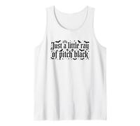 Just A Little Ray of Pitch Black Halloween Goth Gothic Punk Camiseta sin Mangas