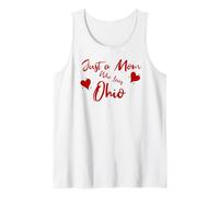 Just a Mom Who Loves Ohio Cute Ohio Mom Camiseta sin Mangas