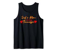Just a Mom Who Loves Tennessee Cute Tennessee Mom Camiseta sin Mangas
