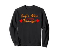 Just a Mom Who Loves Tennessee Cute Tennessee Mom Sudadera