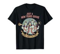 Just A New Year Goose Nochevieja 2026 Camiseta