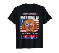 Just A Proud Dogue de Bordeaux Dad Merica Dog 4th of July Camiseta