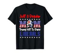 Just A Regular Mom Trying Not To Raise Liberals For Moms Camiseta