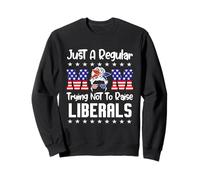 Just A Regular Mom Trying Not To Raise Liberals For Moms Sudadera