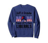 Just A Regular Mom Trying Not To Raise Liberals For Moms Sudadera