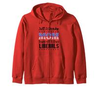 Just A Regular Mom Trying Not To Raise Liberals For Moms Sudadera con Capucha