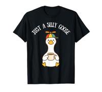 Just A Silly Goose On The Loose Funny Meme Niños Niñas Camiseta