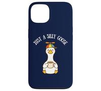 Just A Silly Goose On The Loose Funny Meme Niños Niñas Carcasa para iPhone 13