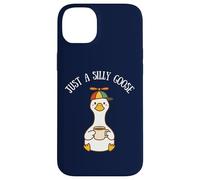 Just A Silly Goose On The Loose Funny Meme Niños Niñas Carcasa para iPhone 14 Plus
