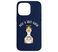 Just A Silly Goose On The Loose Funny Meme Niños Niñas Carcasa para iPhone 14 Pro MAX