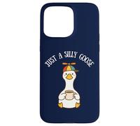 Just A Silly Goose On The Loose Funny Meme Niños Niñas Carcasa para iPhone 15 Pro MAX