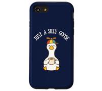 Just A Silly Goose On The Loose Funny Meme Niños Niñas Carcasa para iPhone SE (2020) / 7/8